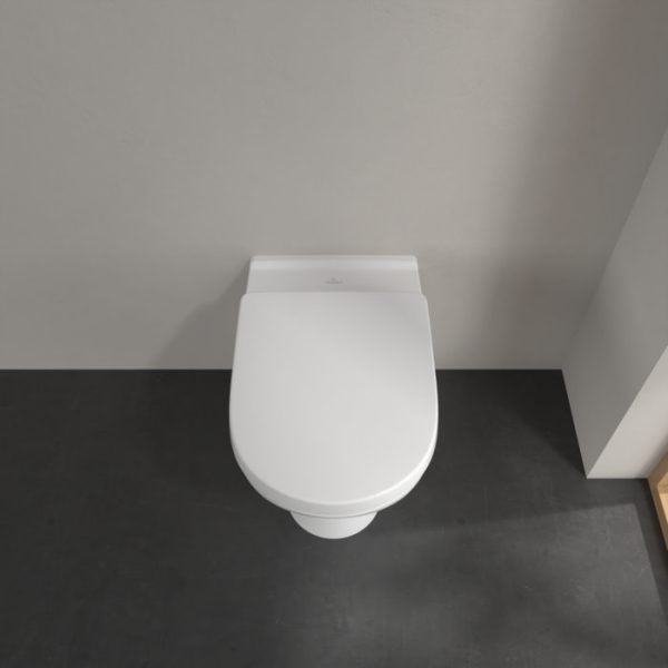 Villeroy and Boch O.novo Back to Wall Toilet + Soft Close Seat - Image 4