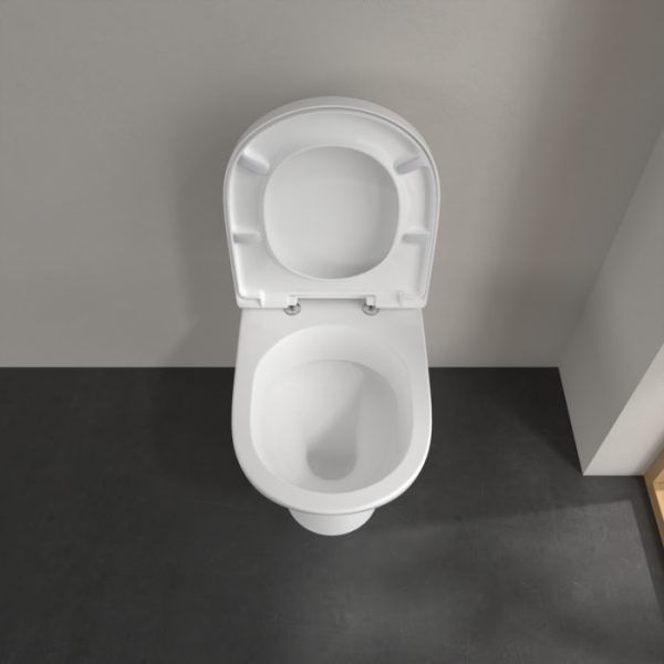 Villeroy and Boch O.novo Back to Wall Toilet + Soft Close Seat - Image 6