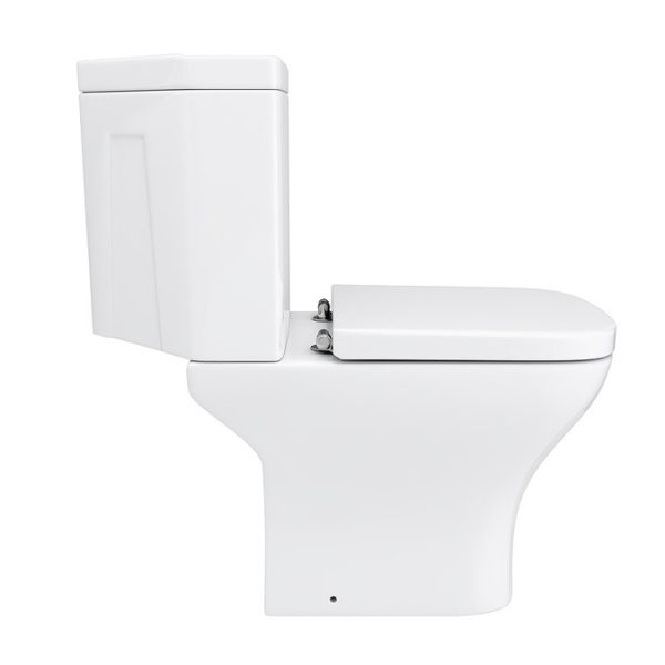 Venice Modern Corner Toilet + Soft Close Seat - Image 5