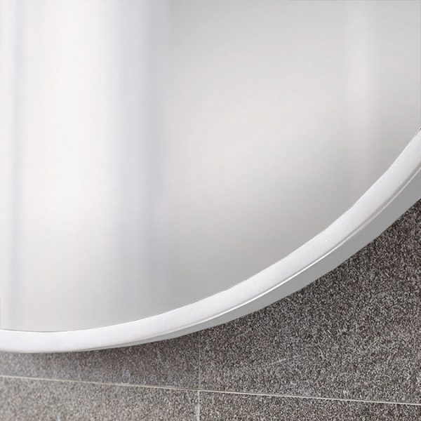Venice White 800mm Round Mirror - Image 3