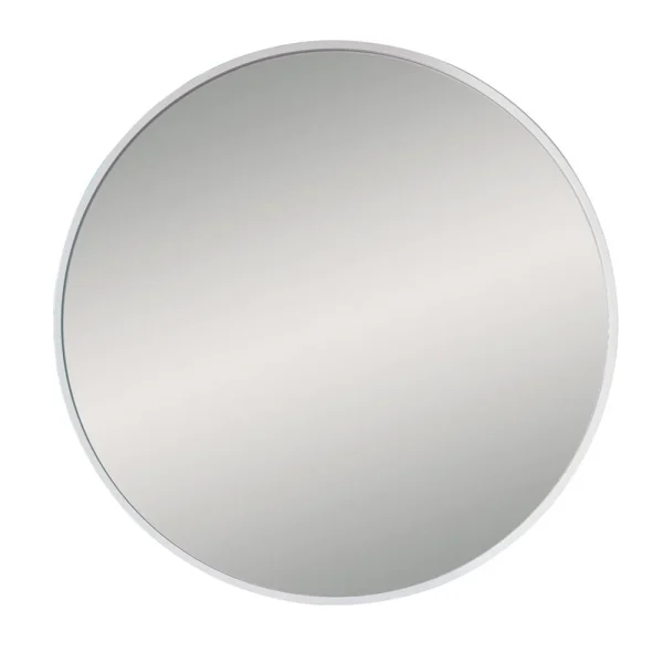Venice White 800mm Round Mirror