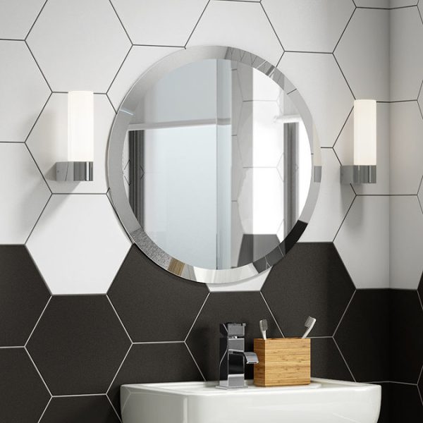 Venice 600mm Round Bevelled Mirror - Image 2