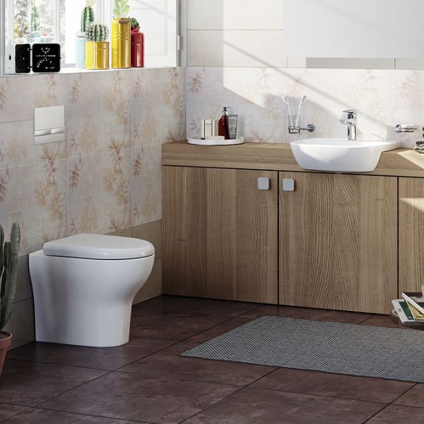VitrA   Zentrum Back to Wall Toilet Pan   2 x Seat Options - Image 5