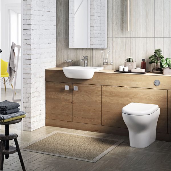 VitrA   Zentrum Back to Wall Toilet Pan   2 x Seat Options - Image 2