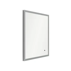 Venice 600 x 800mm Rectangular LED Illuminated Anti Fog Bathroom Mirror