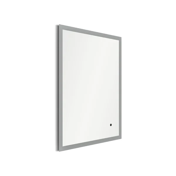 Venice 600 x 800mm Rectangular LED Illuminated Anti Fog Bathroom Mirror