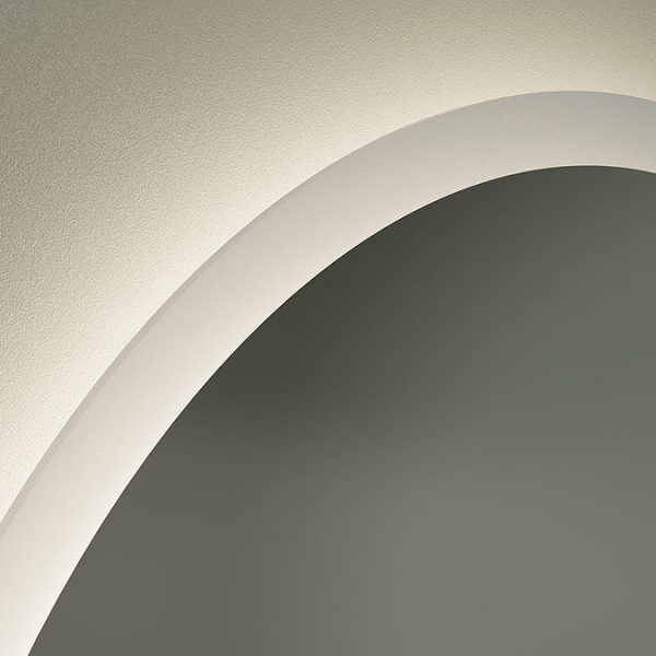 Venice 1200mm Round LED Illuminated Anti Fog Bathroom Mirror - Image 6