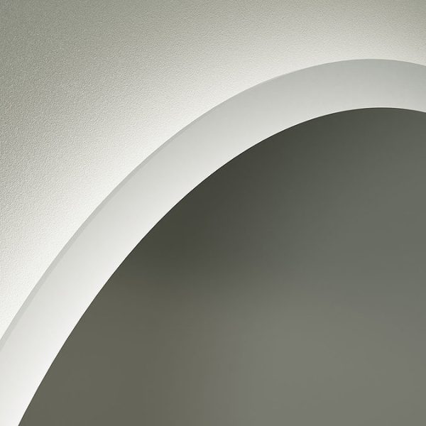 Venice 1200mm Round LED Illuminated Anti Fog Bathroom Mirror - Image 2
