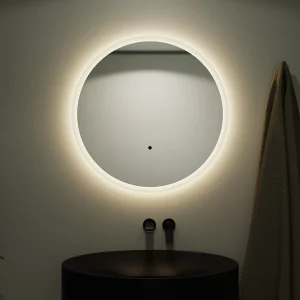 Venice 600mm Round LED Illuminated Anti Fog Bathroom Mirror