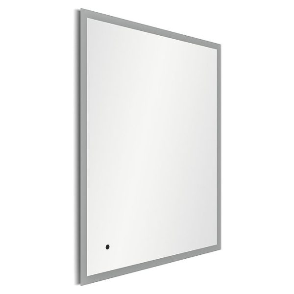 Venice 800 x 1000mm Rectangular LED Illuminated Anti Fog Bathroom Mirror - Image 2