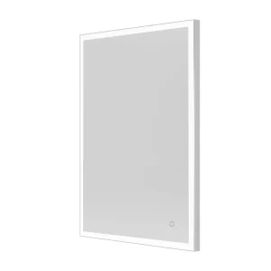 Venice Chrome 1000 x 700mm LED Illuminated Mirror with Demister Pad
