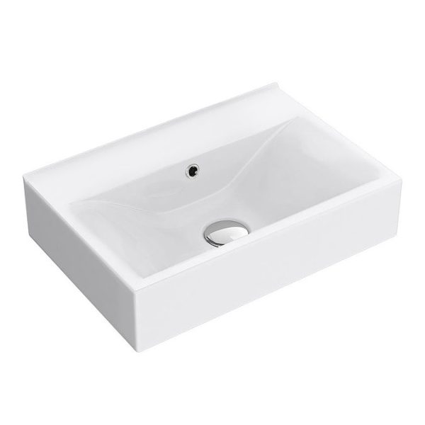 Nova Vanity 0TH Sink With Cabinet   450mm Modern High Gloss White (Flat Packed) - Image 5