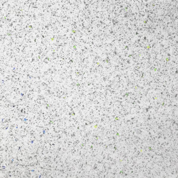 Venice Abstract 600mm White Vanity Unit   Wall Hung 2 Drawer Unit with White Worktop & Chrome Handles - Image 6