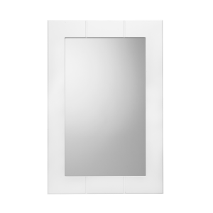 Croydex Portland White Wood Tongue & Groove Mirror