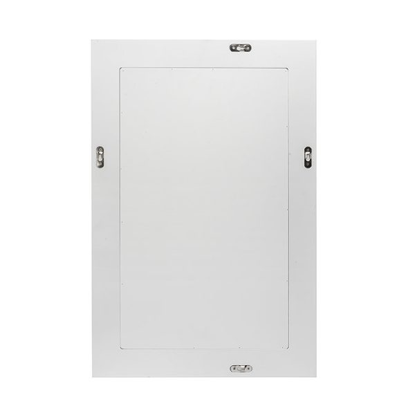 Croydex Portland White Wood Tongue & Groove Mirror - Image 3