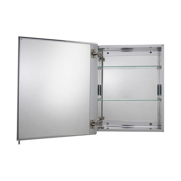 Croydex Langley Single Door Mirror Cabinet with FlexiFix - Image 4