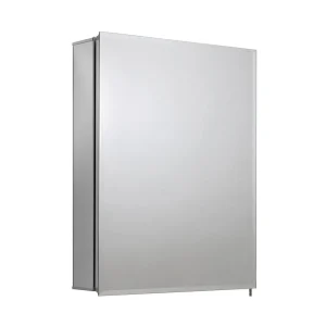 Croydex Langley Single Door Mirror Cabinet with FlexiFix