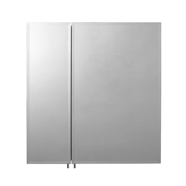 Croydex Newton Double Door Bi View Mirror Cabinet with FlexiFix - Image 3