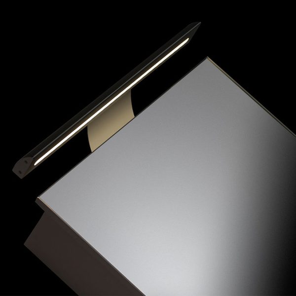 Croydex Jefferson Hang N Lock Single Door Illuminated Mirror Cabinet with Shaver Socket 700 x 400mm - Image 2