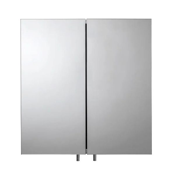 Croydex Avon Double Door Stainless Steel Mirror Cabinet - Image 4