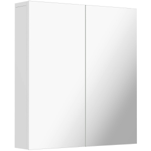 Reeves Wharfe Gloss White 650 x 600mm Mirror Cabinet