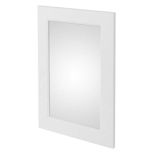 Chatsworth Mirror (600 x 400mm   White) - Image 2