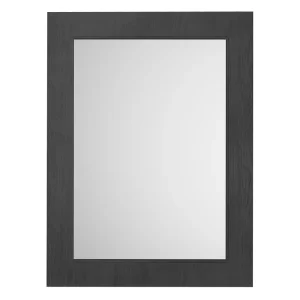 York 800 x 600mm Traditional Dark Grey Mirror