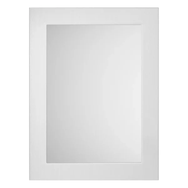 York 800 x 600mm Traditional White Ash Mirror