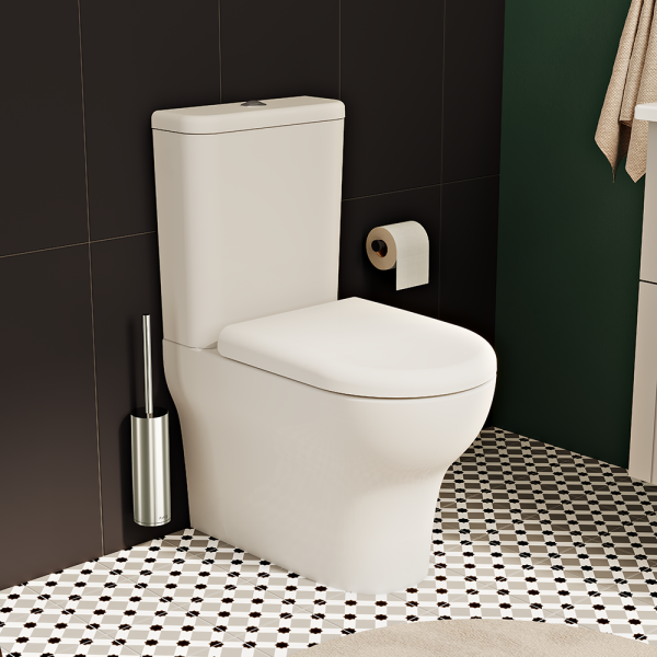 VitrA Zentrum Rimless BTW Close Coupled Toilet