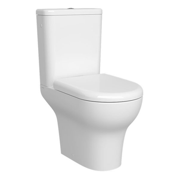 VitrA Zentrum Rimless Close Coupled Toilet - Image 4