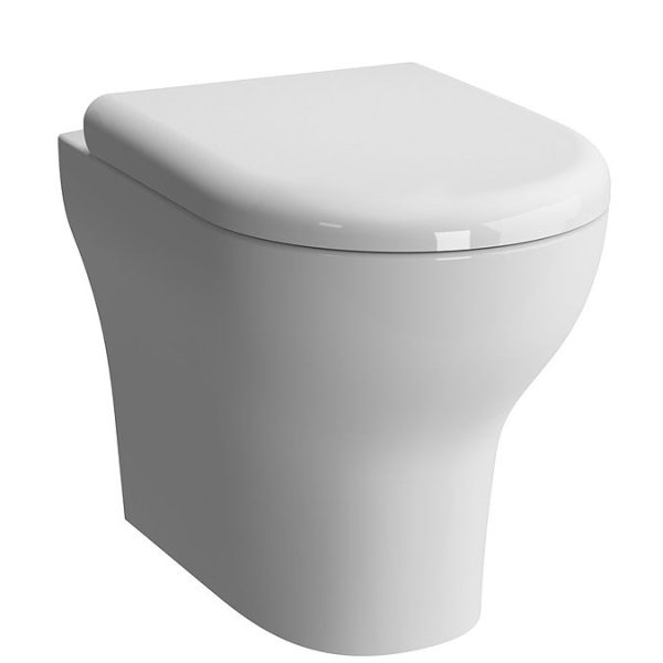 VitrA   Zentrum Back to Wall Toilet Pan   2 x Seat Options - Image 3