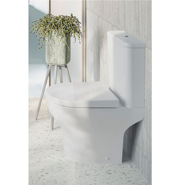 VitrA Zentrum Rimless Close Coupled Toilet - Image 2