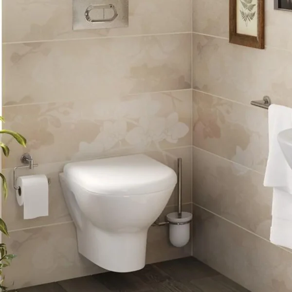 VitrA   Zentrum Wall Hung 50cm Pan   2 x Seat Options