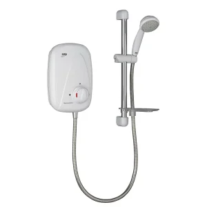 Mira   Vigour Thermostatic Power Shower   White & Chrome