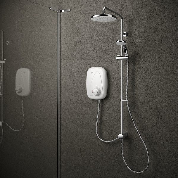 Mira Vigour Dual Outlet Thermostatic Power Shower - Image 2