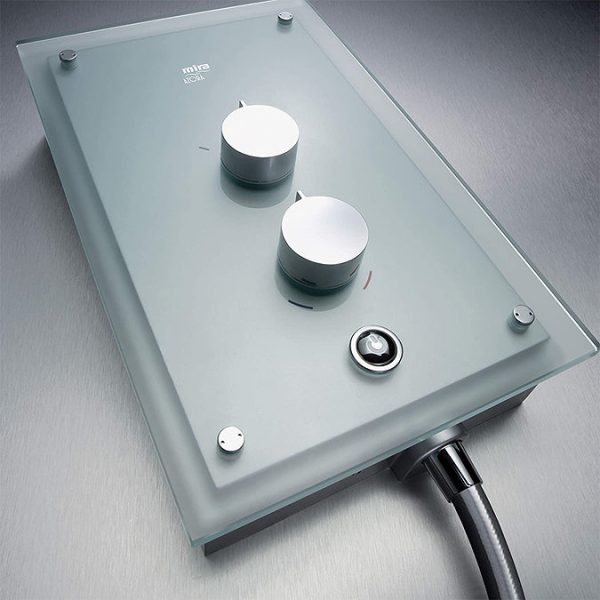 Mira Azora Dual 9.8 KW Electric Shower   Frosted Glass - Image 7
