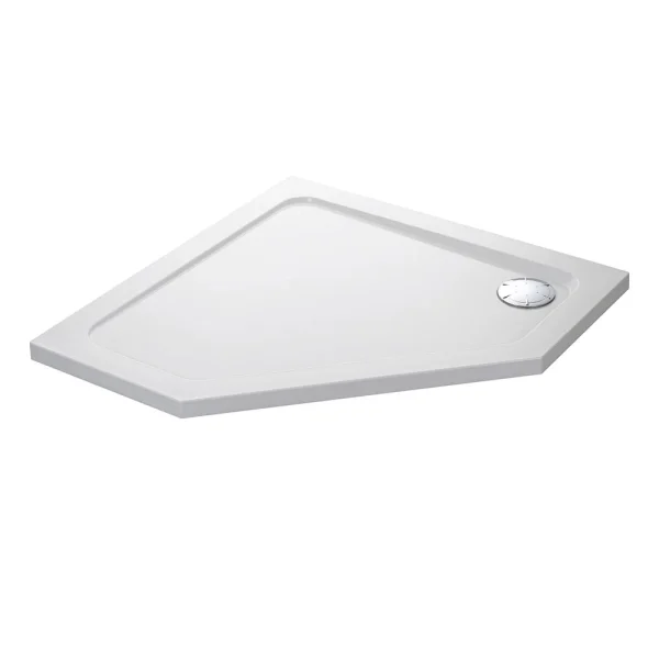 Mira Flight Low Pentagon Shower Tray 900 x 900mm