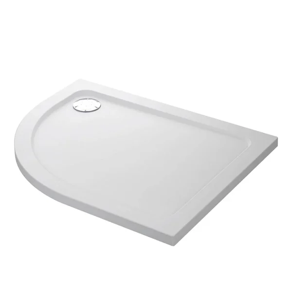 Mira Flight Safe Right Hand Anti Slip Offset Quadrant Shower Tray