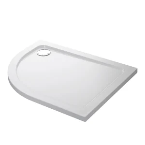 Mira Flight Low Right Hand Offset Quadrant Shower Tray