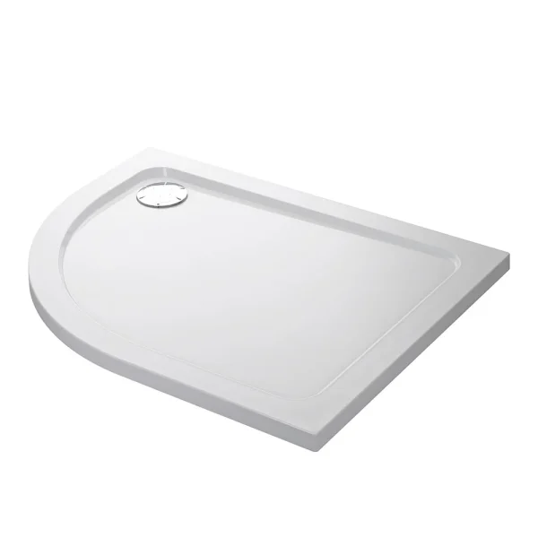 Mira Flight Low Right Hand Offset Quadrant Shower Tray