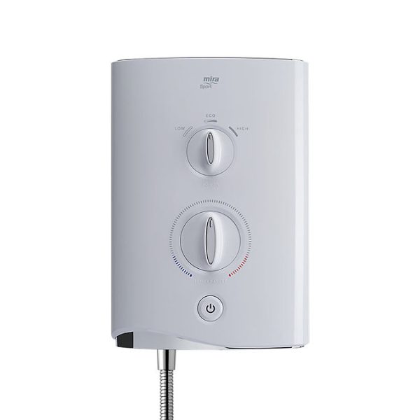 Mira   Sport Multi fit 9.8kw Electric Shower   White & Chrome - Image 6