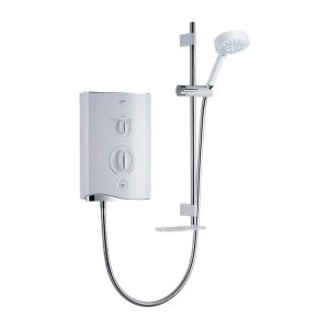 Mira   Sport Multi fit 9.8kw Electric Shower   White & Chrome