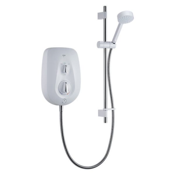 Mira Vie 10.8kW Electric Shower   White/Chrome