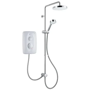 Mira Jump Dual 10.8 KW Electric Shower   White