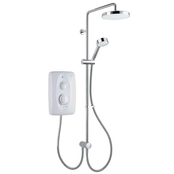 Mira Jump Dual 9.5 KW Electric Shower   White