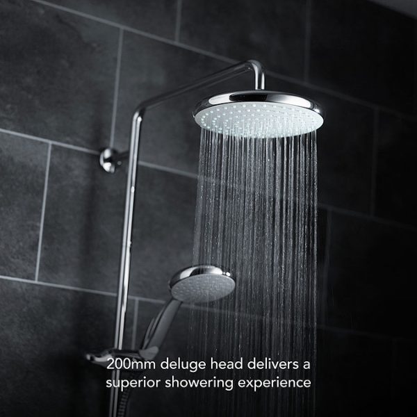 Mira Coda Pro ERD Thermostatic Bar Shower Mixer   Chrome - Image 5