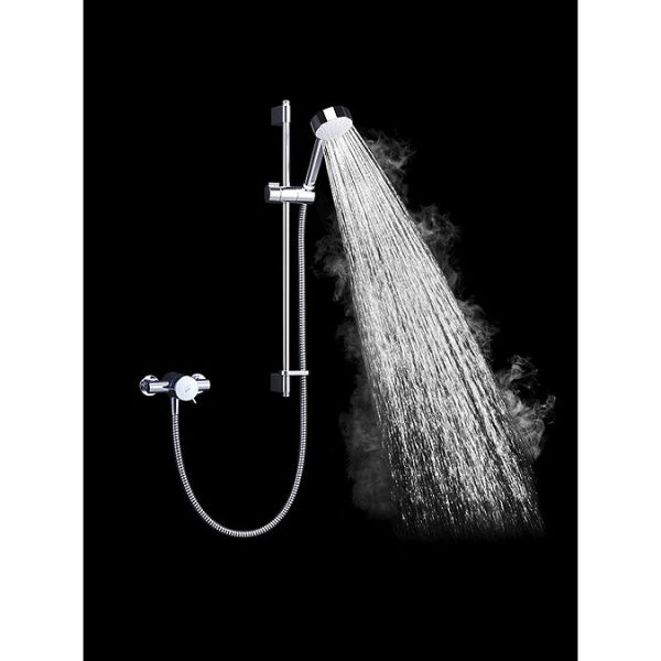 Mira Minilite EV Exposed Mixer Shower Chrome - Image 2