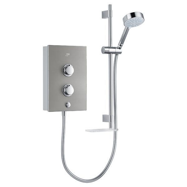 Mira Decor 9.5kW Warm Silver Electric Shower - Image 5