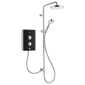Mira Decor Dual 10.8kW Black Onyx Electric Shower