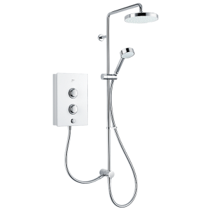 Mira Decor Dual 10.8kW White Electric Shower